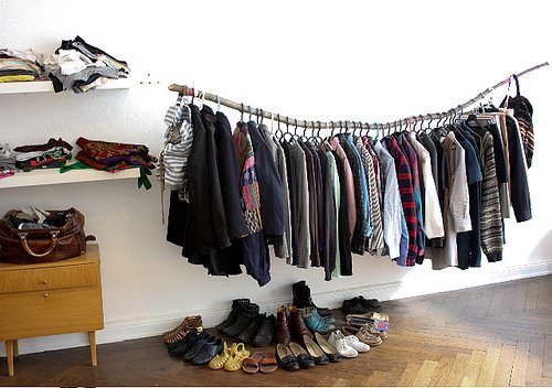 Closet a la vista