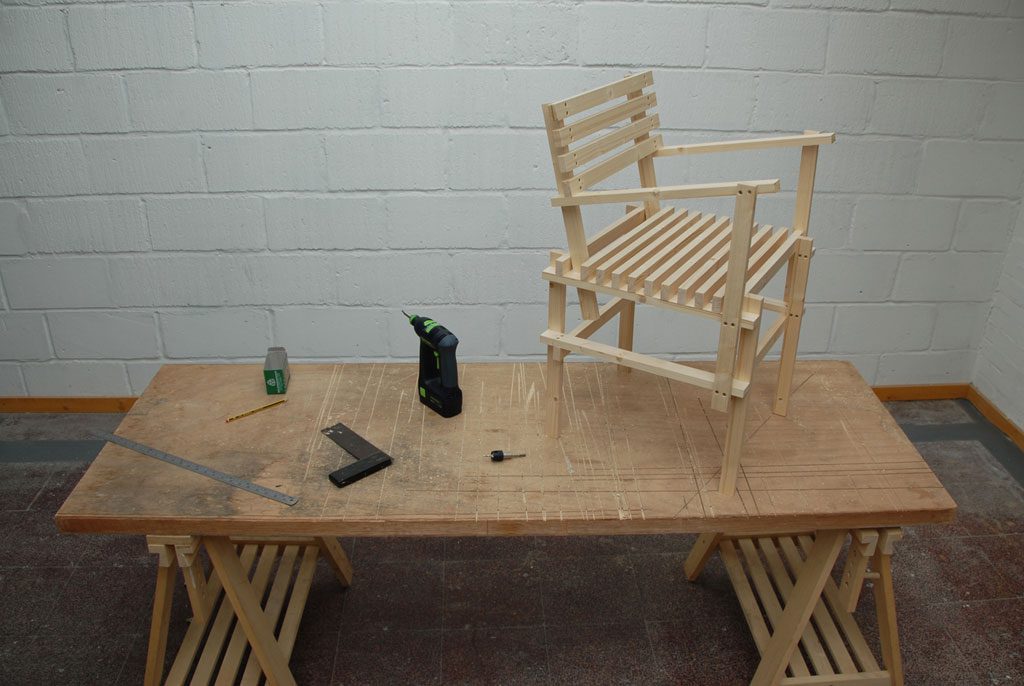 Instrucciones para hacer una silla