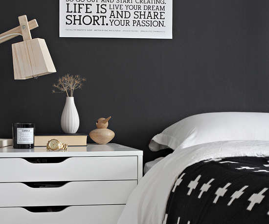 1 dormitorio, 4 veladores