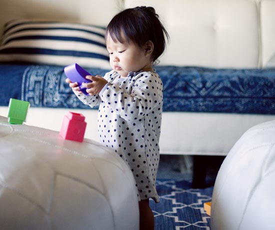 Un living a prueba de niños