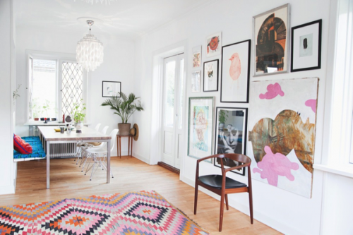La casa de la ilustradora Anne Bundgaard