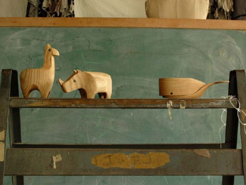 Animales de madera / Karl Zahn