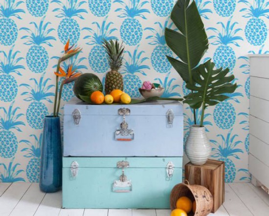 Piñas en la decoración