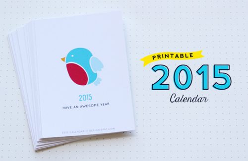 Calendarios descargables para el 2015
