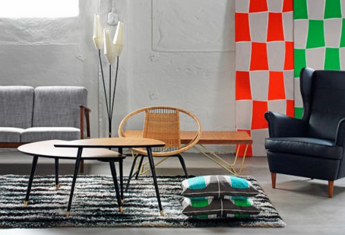 Ikea re-lanza colección de muebles de los años 50 y 60