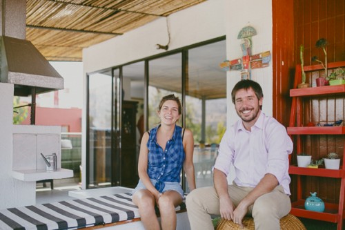 Consuelo Walker y Benjamín Perez, artista visual y empresario