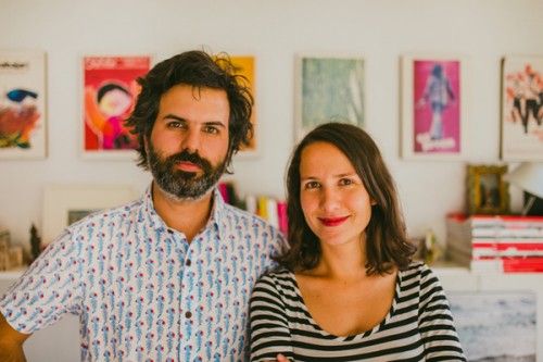 Amelia y Martín, creadores de la marca Ladera Sur
