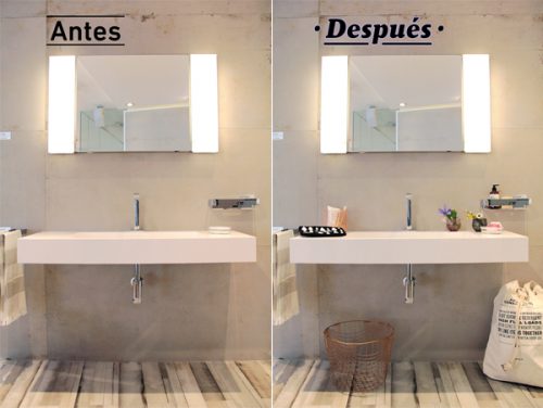 Dos baños, dos estilos: ¿con cuál te quedas?