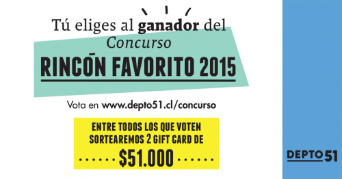 Finalistas Concurso Rincón Favorito 2015!