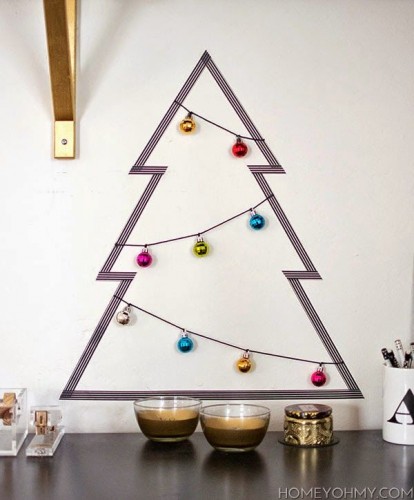 6 árboles de navidad para espacios pequeños
