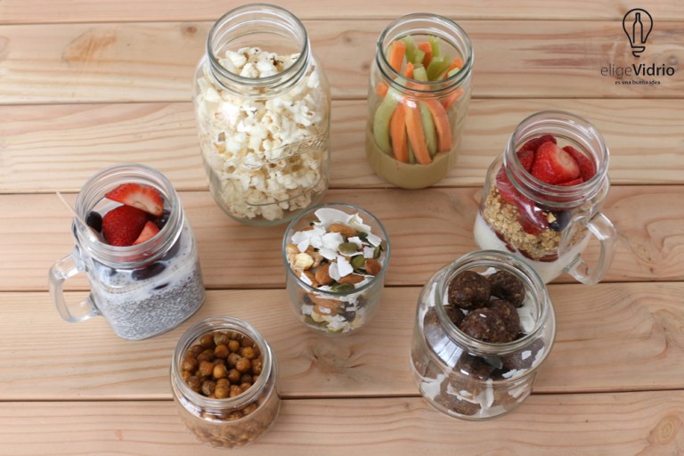 7 snacks saludables para toda la semana