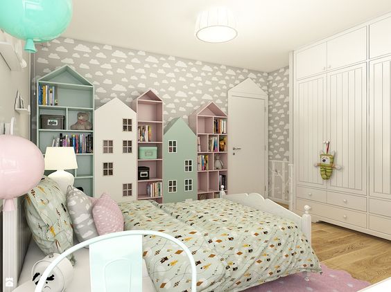 Divertidos y hermosos dormitorios para niños.