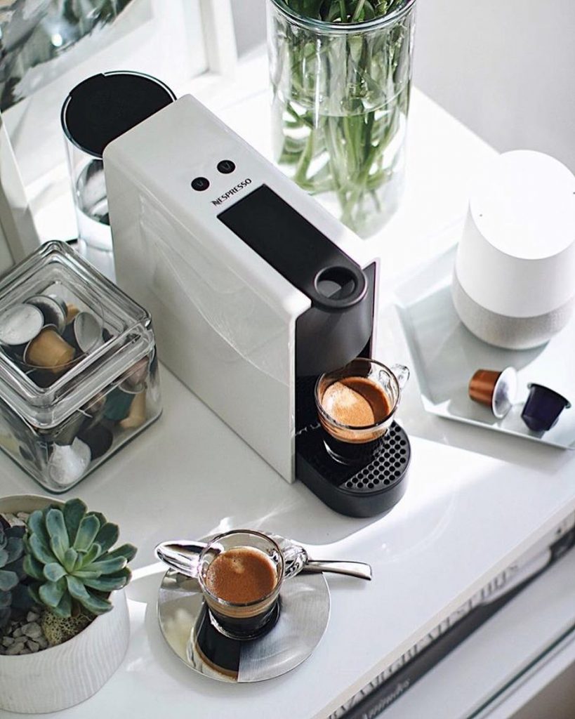 5 lugares donde puedes poner la Essenza Mini de Nespresso