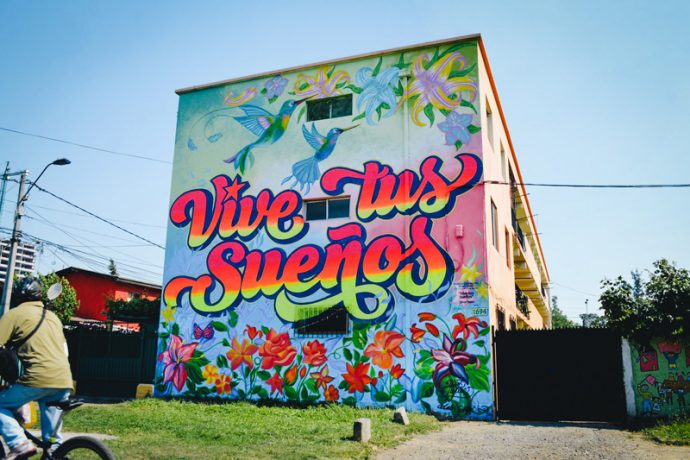 Ruta Urbana: Los murales más fotogénicos de Chile
