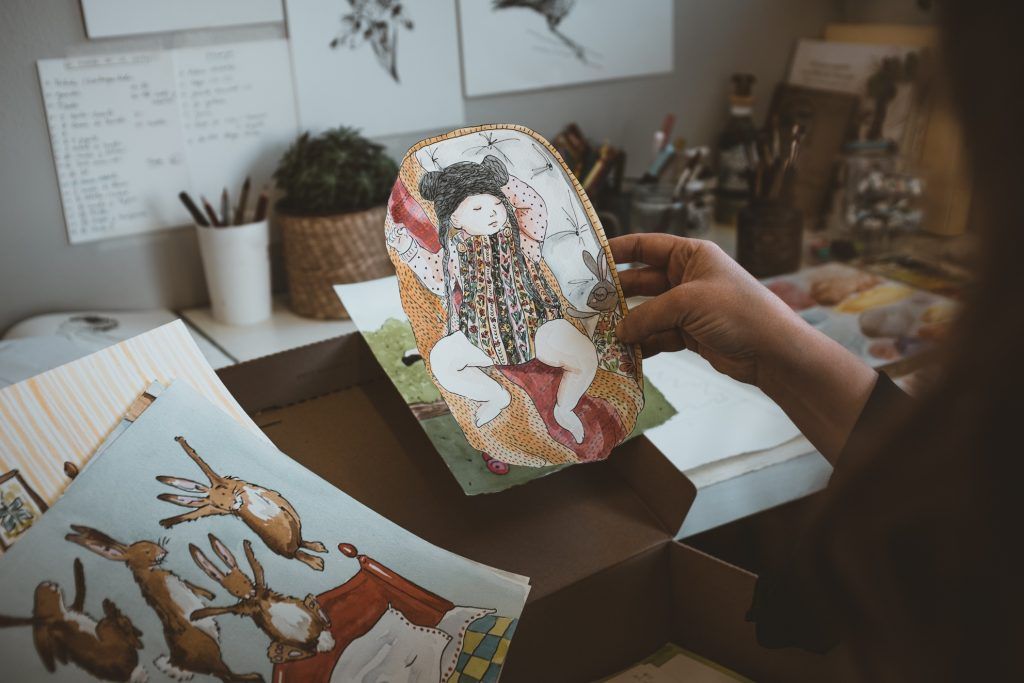 Taller de ilustración y acuarela por Angela Errázuriz