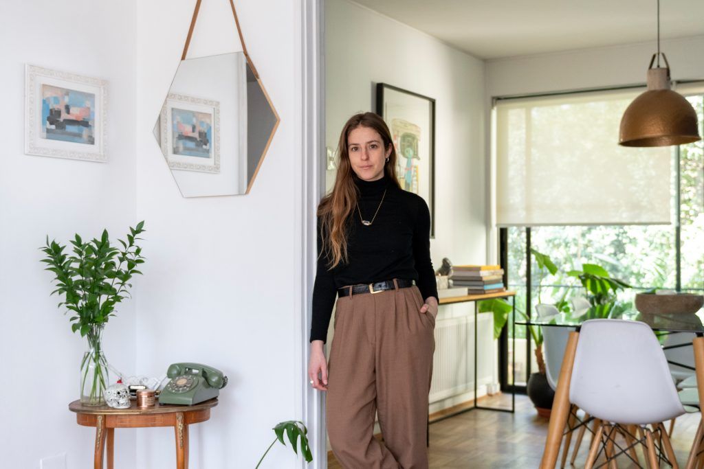 Javiera Amengual, directora Franca Magazine y Pablo Stipicic, productor musical